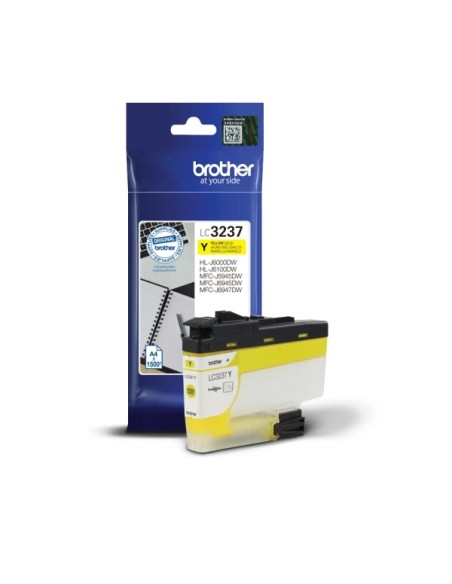 Brother LC3237 Amarelo Cartucho de Tinta Original - LC3237Y