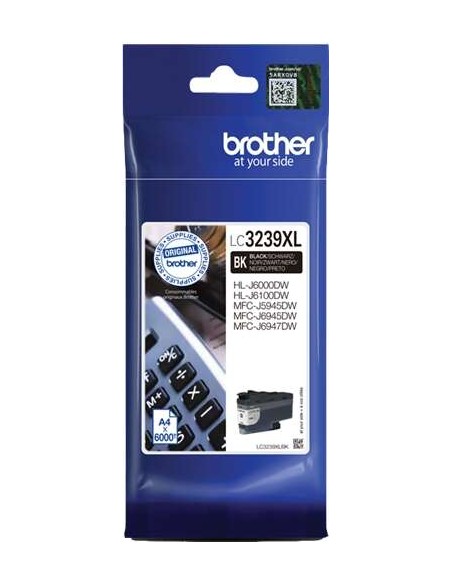 Brother LC3239XL Preto Cartucho de Tinta Original - LC3239XLBK