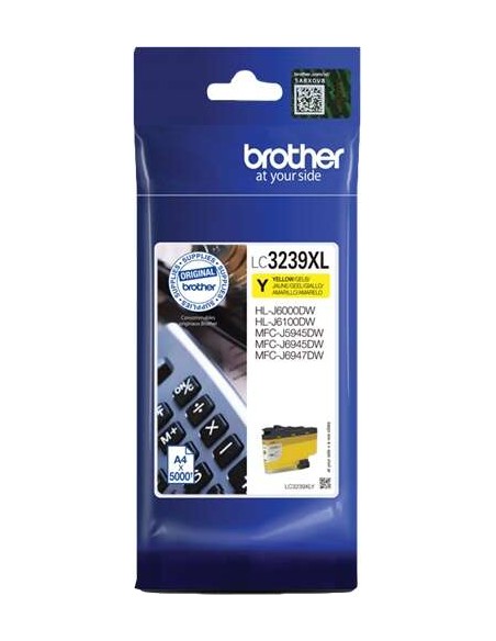 Brother LC3239XL Amarelo Cartucho de Tinta Original - LC3239XLY
