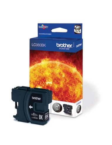 Brother LC980 Preto Cartucho de Tinta Original - LC980BK