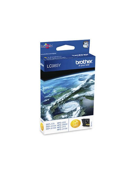Brother LC985 Amarelo Cartucho de Tinta Original - LC985YBP