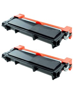 Brother TN2320/TN2310 Preto Pacote de 2 Cartuchos de Toner Genéricos