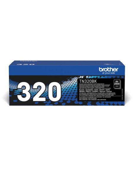 Brother TN320 Preto Cartucho de Toner Original - TN320BK