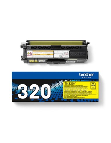 Brother TN320 Amarelo Cartucho de Toner Original - TN320Y