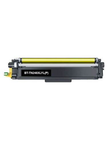 Brother TN248XL Amarelo Cartucho de Toner Genérico - Substitui TN248XLY