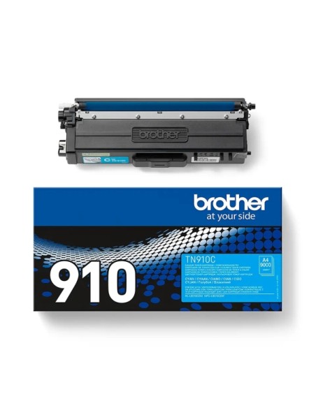 Brother TN910 Cyan Cartucho de Toner Original - TN910C