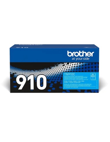 Brother TN910 Cyan Cartucho de Toner Original - TN910C