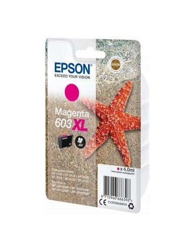 Epson 603XL Magenta Cartucho de Tinta Original - C13T03A34010