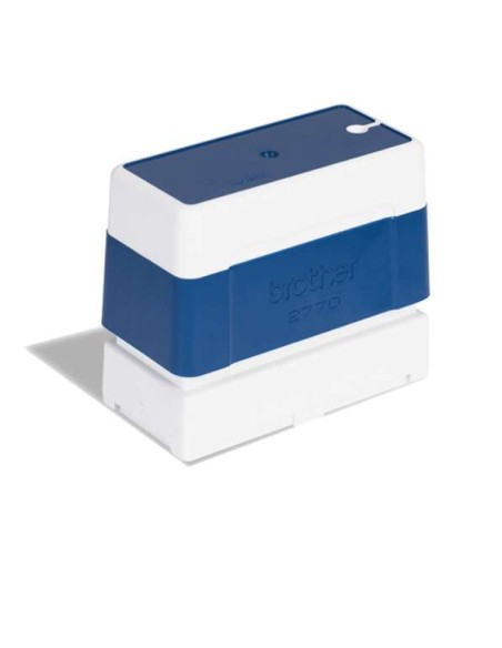 Brother PR2770E6P Pacote com 6 Molduras de Carimbos Originais - 27x70mm - Cor Azul