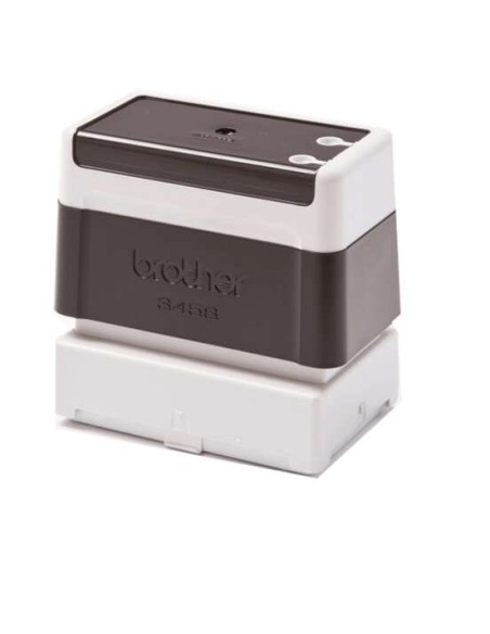 Paquete de 6 Monturas de Carimbos Originais Brother PR3458B6P - 34x58mm - Cor Preta