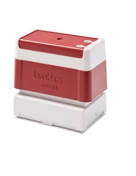 Brother PR3458R6P Conjunto de 6 Molduras de Carimbos Originais - 34x58mm - Cor Vermelha