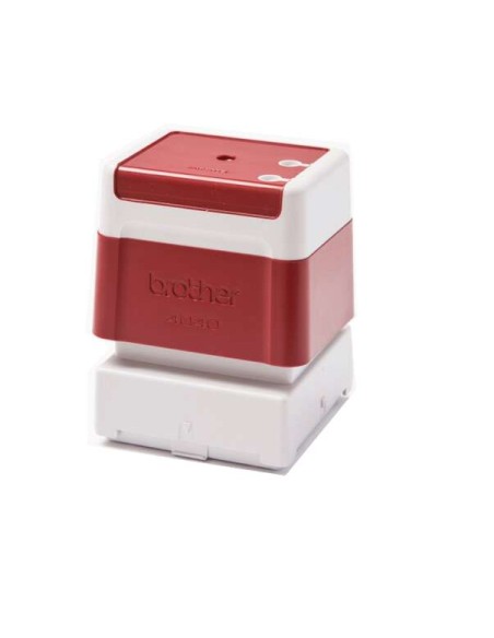 Brother PR4040R6P Pacote de 6 Suportes de Carimbos Originais - 40x40mm - Cor Vermelha