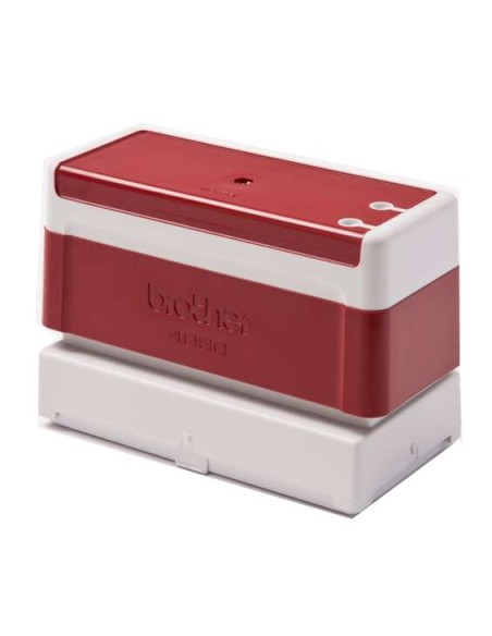 Brother PR4090R6P Conjunto de 6 Molduras de Carimbos Originais - 40x90mm - Cor Vermelha