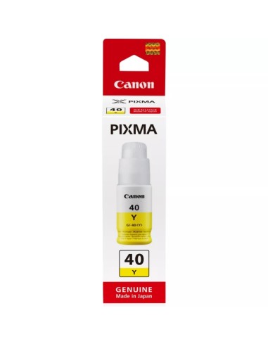 Canon GI40 Amarelo Garrafa de Tinta Original - GI40Y/3402C001