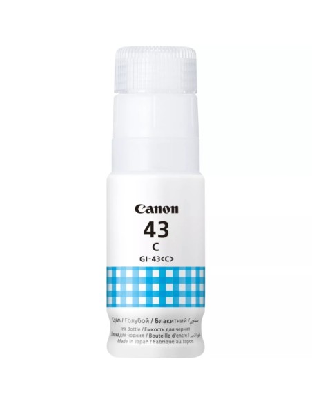 Canon GI43 Ciano Garrafa de Tinta Original - GI43C/4672C001