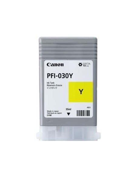 Canon PFI030 Amarelo Cartucho de Tinta Original - 3492C001