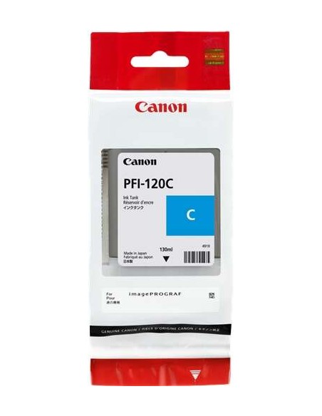 Canon PFI120 Cyan Cartucho de Tinta Original - 2886C001