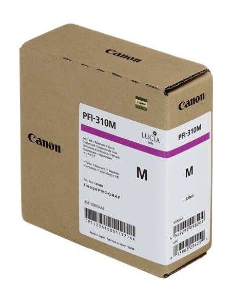 Canon PFI310 Magenta Cartucho de Tinta Original - 2361C001