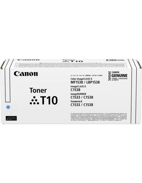 Canon T10 Ciano Cartucho de Toner Original - 4565C001