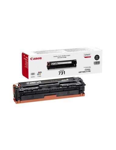 Canon 731 Preto Cartucho de Toner Original - 6272B002