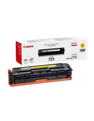 Canon 731 Amarelo Cartucho de Toner Original - 6269B002