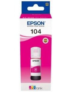 Epson 104 Magenta Garrafa de Tinta Original - C13T00P340
