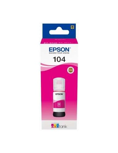 Epson 104 Magenta Garrafa de Tinta Original - C13T00P340