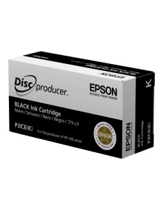Cartucho de Tinta Original Epson PJIC6/PJIC7 Preto - C13S020693/C13S020452