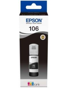 Epson 106 Preto Foto Garrafa de Tinta Original - C13T00R140
