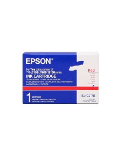 Epson SJIC7 Vermelho Cartucho de Tinta Original - C33S020405