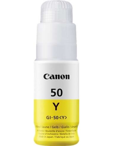 Canon GI50 Amarelo Garrafa de Tinta Original - GI50Y/3405C001