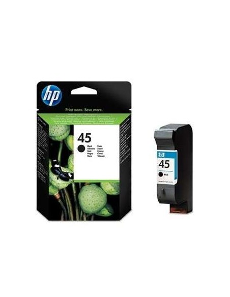 HP 45 Preto Cartucho de Tinta Original - 51645AE