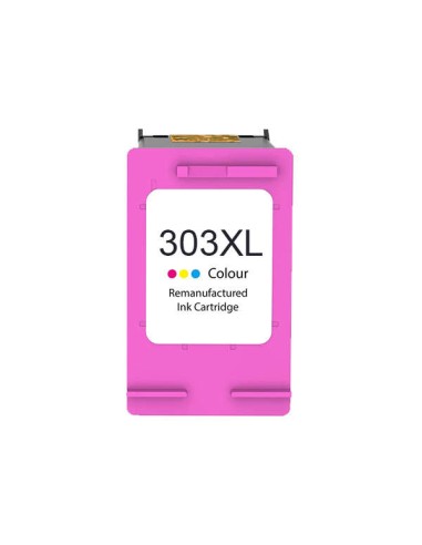 Cartucho de Tinta Remanufaturado HP 303XL Color - Substitui T6N03AE/T6N01AE