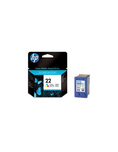 Cartucho de Tinta Original HP 22 Colorido - C9352AE