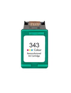Cartucho de Tinta Colorido HP 343 Remanufaturado - Substitui C8766EE