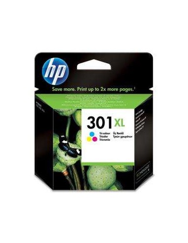 HP 301XL Cartucho de Tinta Colorido Original - CH564EE
