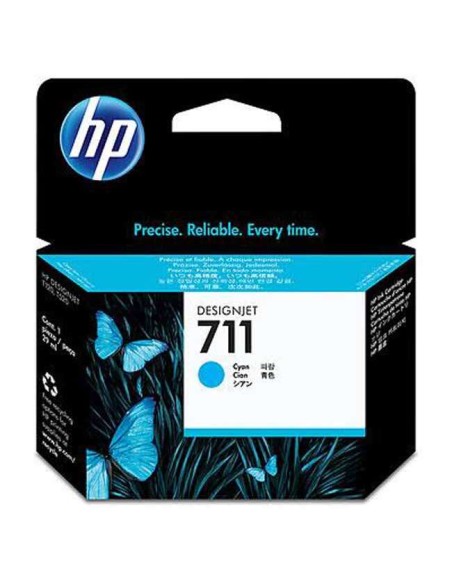 HP 711 Ciano Cartucho de Tinta Original - CZ130A