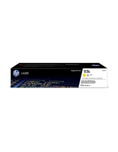HP W2072A Amarelo Cartucho de Toner Original - 117A
