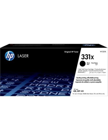 Cartucho de Toner Original HP W1331X Preto - 331X