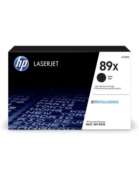 HP CF289X Cartucho de Toner Original Preto - 89X
