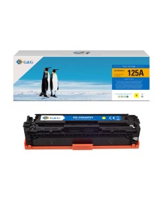 G&G HP CB542A/CE322A/CF212A Amarelo Cartucho de Toner Genérico - Substitui 125A/128A/131A