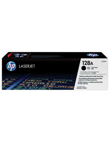 HP CE320A Preto Cartucho de Toner Original - 128A