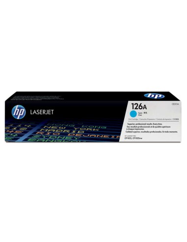 HP CE311A Cartucho de Toner Ciano Original - 126A