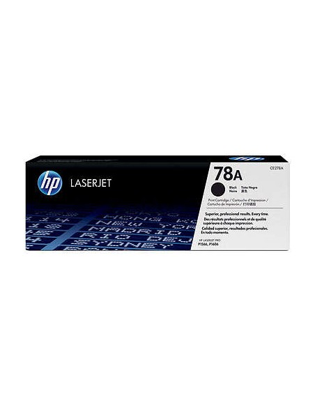 HP CE278A Cartucho de Toner Preto Original - 78A