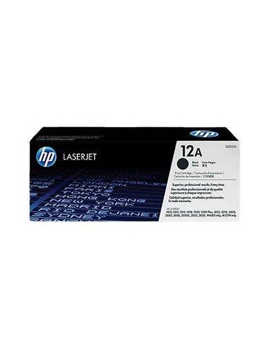 HP Q2612A Preto Cartucho de Toner Original - 12A