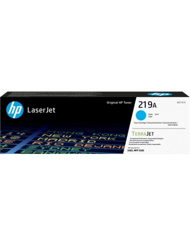 Cartucho de Toner Original HP W2191A Ciano - 219A