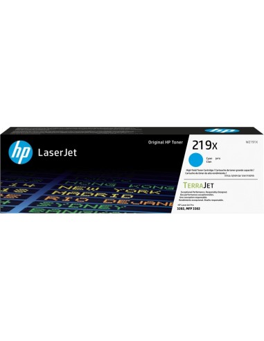 Cartucho de Toner Original HP W2191X Ciano - 219X