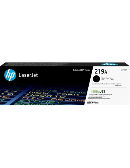 HP W2190A Preto Cartucho de Toner Original - 219A