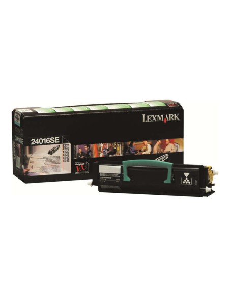 Lexmark E230/E240/E330 Preto Cartucho de Toner Original - 24016SE