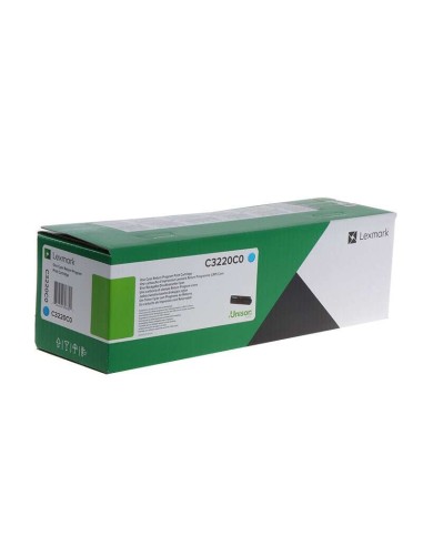 Cartucho de Toner Original Lexmark C3324/C3326/MC3224/MC3326/MC3426 Ciano - C3220C0/C320020